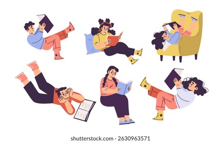 Cozy Reading Moments Fully Embracing the Joy That Comes from Engaging with Books