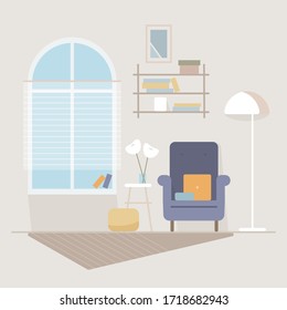 cozy reading room 