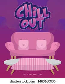 Cozy sofa that make life chilling