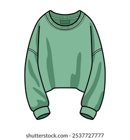 Cozy Sweater Clip Art for Fashion and Winter Designs