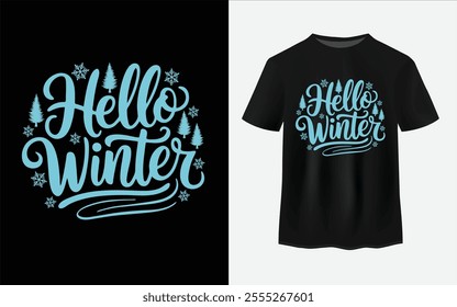 Cozy Winter vibes typography t-shirt design vector. winter weather. typography design.
