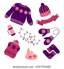 Cozy winter warming accessories collection