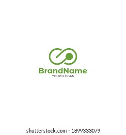 CP Infinity Logo Design vector