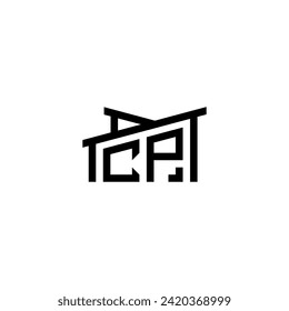 CP Initial Letter in Real Estate Logo concept.eps CP Initial Letter in Real Estate Logo concept