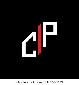 CP letter logo creative design with vector graphic