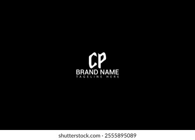 CP letter logo Creative Design. CP monogram Logo Unique Concept Vector. CP creative modern flat abstract initials letter logo