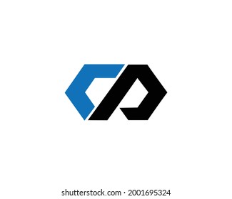 CP-Letter-Logo-Design Kreatives Symbol Modern Letters-Vektorlogo