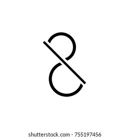 cp letter logo. dp letter logo
