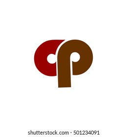 Cp Letter Vector Logo Stock Vector (Royalty Free) 501234091 | Shutterstock