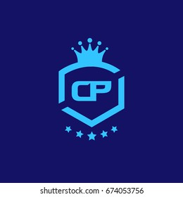 Cp Logo Stock Vector (royalty Free) 674053756 