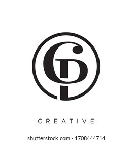 Cp Logo Design Luxury Symbol Icon