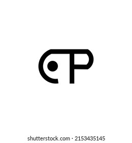 CP logo design simple templates