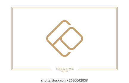 CP, PC, C, P, Abstract Letters Logo Monogram