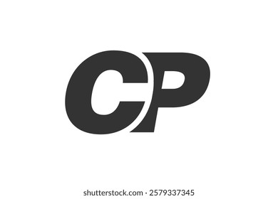 CP Techno Editable Font Logo For Corporate Branding. Bold, Futuristic Design With Unique Typographic Ideas. Minimal Custom Type And Dynamic Letter Variations For Promotion, Printing, And Book Titles