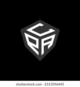 CPA Brief Logo kreatives Design mit Vektorgrafik, CPA einfach und modern Logo. CPA luxuriöses Alphabet-Design  