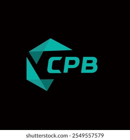 CPB creative minimalist letter logo. CPB unique vector initials alphabet letter logo design 
