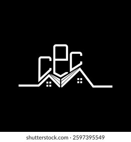 CPC Real State logo design, CPC simple and modern logo. CPC luxurious alphabet design  