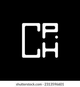 CPH letter logo creative design with vector graphic, CPH simple and modern logo. CPH luxurious alphabet design  