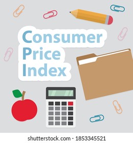 Cpi Consumer Price Index Concept Vector Stock Vector (Royalty Free ...