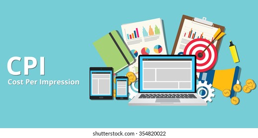 cpi cost per impression impressions concept goals and target