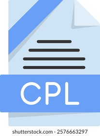 CPL Flat Style Icon Design