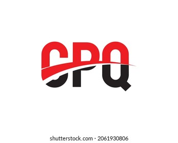CPQ Letter Initial Logo Design Vector Illustration