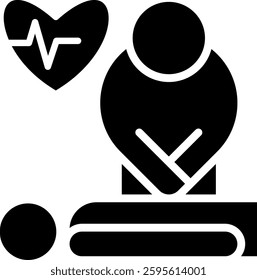 Cpr Icon Element For Design And Vector