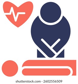 Cpr Icon Element For Design And Vector