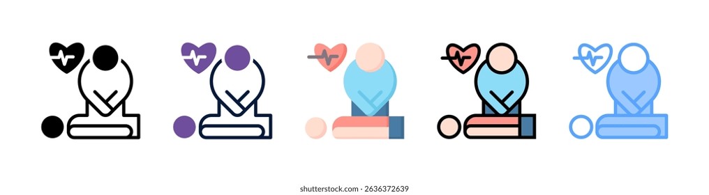 Cpr Icon Element For Design And Vector
