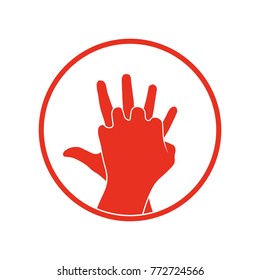 cpr icon. Vector clipart image isolated on white background