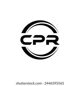 CPR Letter Logo Design, Inspiration for a Unique Identity. Modern Elegance and Creative Design. Watermark Your Success with the Striking this Logo.