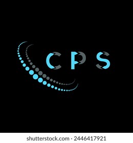 CPS letter logo abstract design. CPS unique design. CPS.

