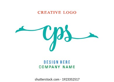 CPS lettering logo is simple, easy to understand and authoritative