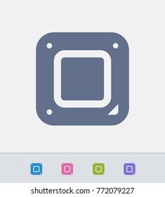 CPU - Ants Icons. A professional, pixel-aligned icon. 