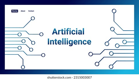 CPU Banner for the site in 2D style