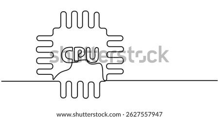 Cpu Drawing | Free download on ClipArtMag