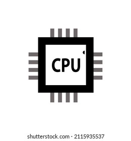 cpu electronic board electronic technology themed icon