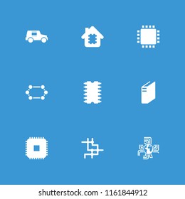 Cpu icon. collection of 9 cpu filled icons such as . editable cpu icons for web and mobile.