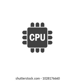 cpu icon computer digital