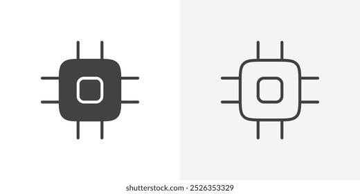 Icono de la taza plano y diseño de conjunto simple