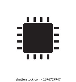 CPU ICON , MOTHERBOARD ICON VECTOR
