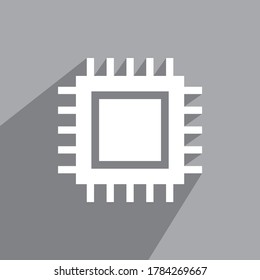 CPU icon, TECHNOLOGY ICON VECTOR
