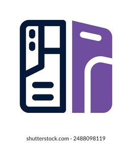 cpu icon. vector dual tone icon for your website, mobile, presentation, and logo design.