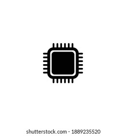 CPU icon vector sign symbol