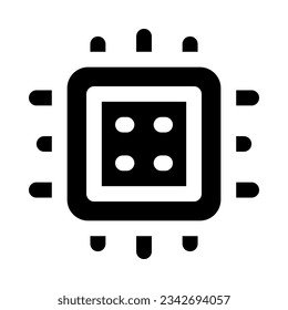 cpu icon for your website, mobile, presentation, and logo design.