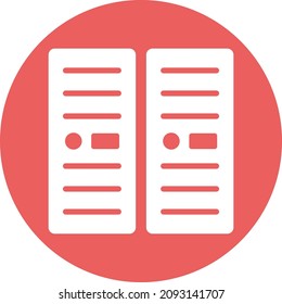 CPU Isolated Vector icon which can easily modify or edit

