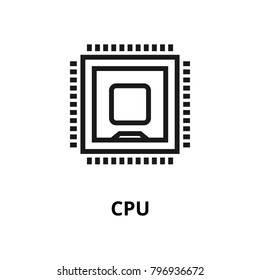 CPU Line icon