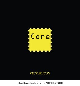 CPU microprocessor or chip icon.