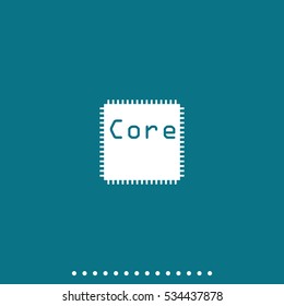 CPU microprocessor or chip icon.