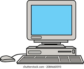 Cpu monitor keyboard mouse Images, Stock Photos & Vectors | Shutterstock